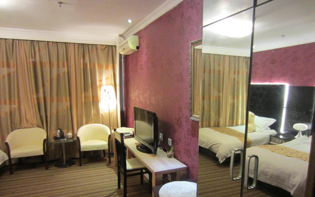 Jiujiu Holiday Hotel Şanghay Oda fotoğraf